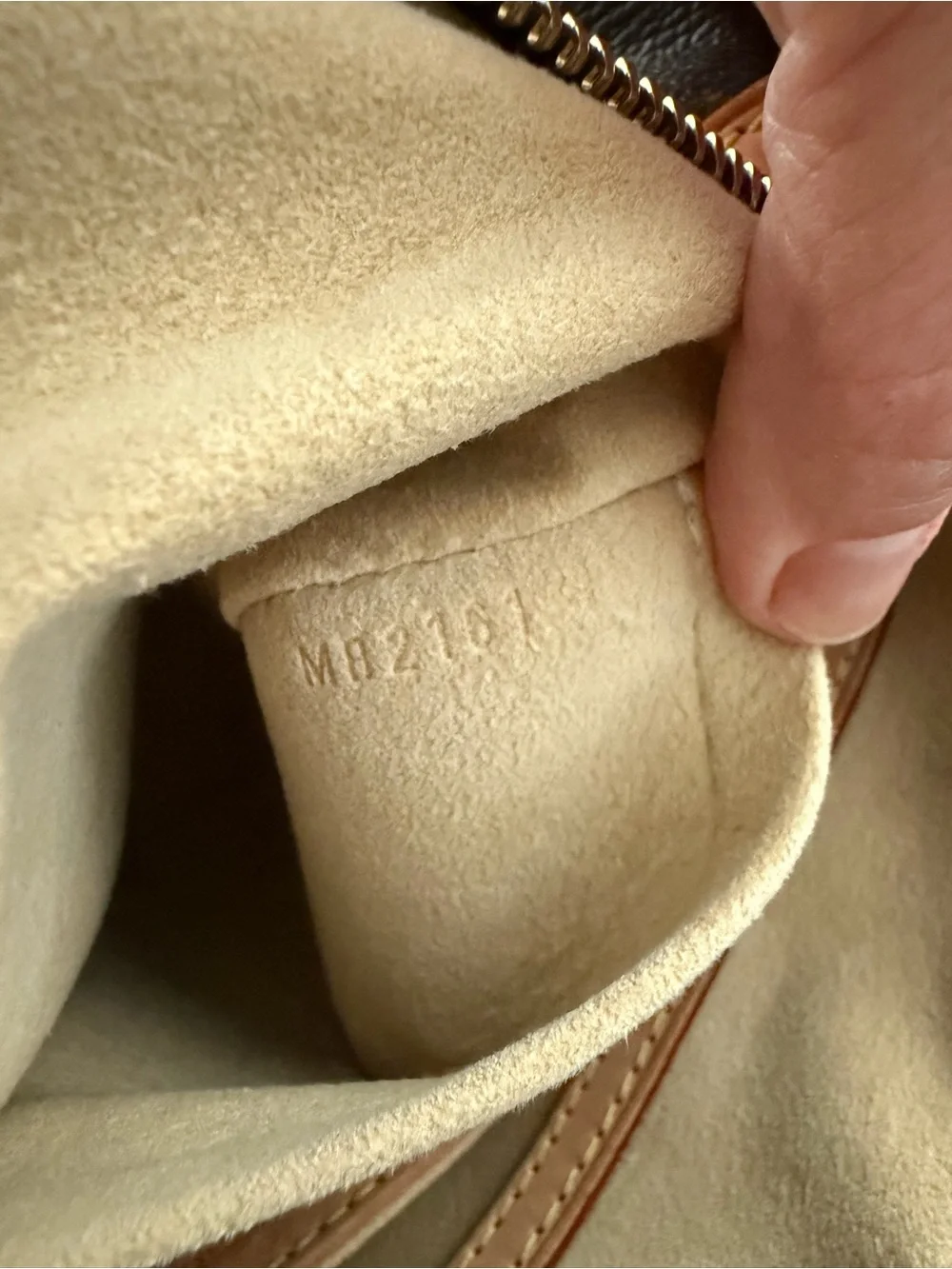 Louis Vuitton Brown Monogram Canvas Retiro PM with Tan Leather Trim